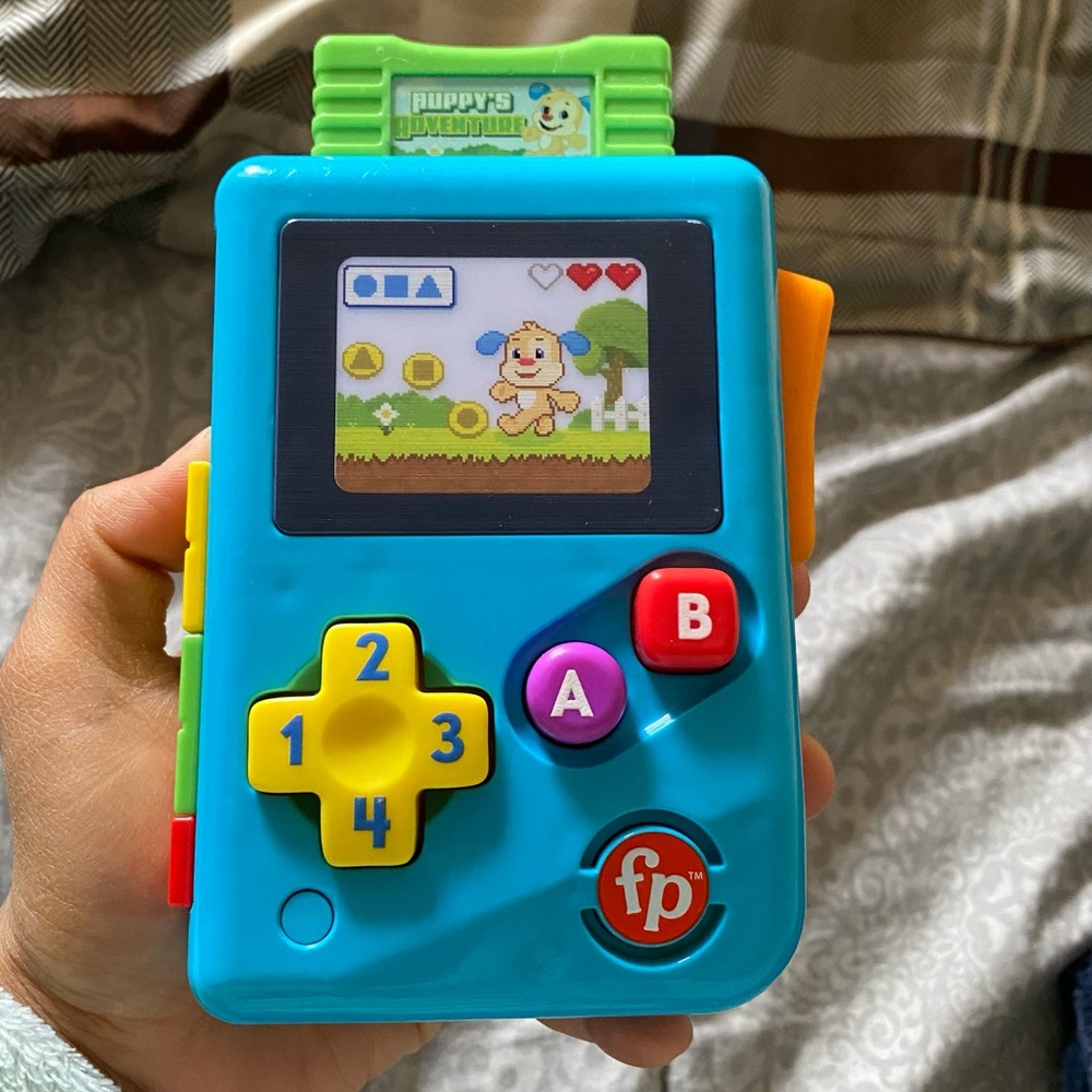 🔴 Fisher-Price Puppy Game Boy Toy EUC